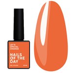Gellack NAILSOFTHEDAY Let's Special Orange, 10 ml