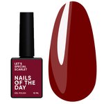 Gellack NAILSOFTHEDAY Let's Special Scarlet, 10 ml
