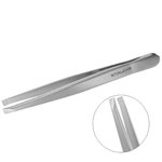 Eyebrow tweezers Staleks BEAUTY & CARE 10 TYPE 1 wide straight edges