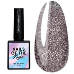 NAILSOFTHENIGHT Base 01 Silber und rosa Glitzer