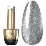 Gellack MAKEAR Premium Glitter 805 Silber mit Glitzer 8 ml
