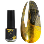 Farbige Polymertinte für Aquarelldekoration FOX Color Ink Golden №009 5 ml