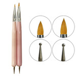 Набор кисточек для маникюра BLING 2 шт.