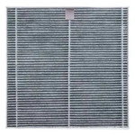 Replacement carbon HEPA filter for dust collector for manicure  X2 17,5x18 cm