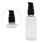 MILLIFORM Plastikflasche Ella (Matt) mit geschlossenem schwarzen Spenderdeckel 50 ml