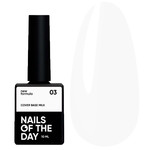 База для ногтей NAILSOFTHEDAY Cover NEW Formula Milk 03 молочный 10 мл