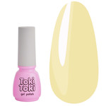 Gel polish Toki-Toki № 073 light yellow 5 ml