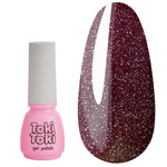 Gellack Toki-Toki Cosmo Nr. 24 dunkelburgunderrot reflektierend 5 ml