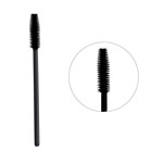 Silikonbürste Aba Group schwarz für Wimpern und Augenbrauen 50 Stk