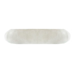 Подушка для ног Pracownia Kordula, белая бархатная наволочка