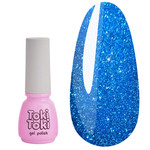 Gellack Toki-Toki Glitz GZ07 reflektierendes Blau 5 ml