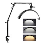 Half-moon lamp MASTER with clamp shadowless LED 400*200*40 mm 20W black