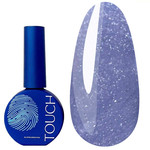 Top für Nägel TOUCH Gradient Top 01 blau mit Schimmer 13 ml