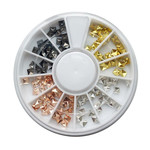 MANY BEAUTY Carousel Nagel- und Make-up-Dekorationsset (MODELL 5)