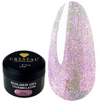 Gel for extension Crystal Builder Gel Chameleon №4 pink-purple chameleon 15 ml