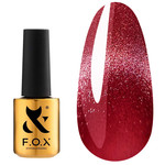 Gellack F.O.X Cat Eye Red 7 ml