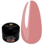 Acrylgel für Nägel Crystal Liquid Acryl Gel №4 beige-pink 15 ml