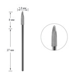 Manicure cutter TUFI profi Safe FA7C seven-sided carbide