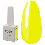 Gel polish NAILSOFTHEDAY Banana 228 neon yellow 10 ml