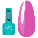 Gel polish Siller EASY No. 018 One-ster single-phase purple 8 ml (NF-00015734)