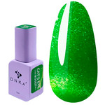 Гель-лак DNKa Cat Eye 80's 0007 зеленый 12 мл