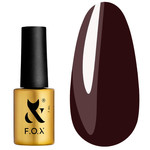 Gel polish F.O.X Mocha Mousse 110 dark chocolate 7 ml