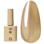 Nagellack Gel DARK Cat Eye 14 Beige-Gold 6 ml