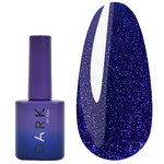Gel-Nagellack DARK 169 Blau mit Glitzer 10 ml