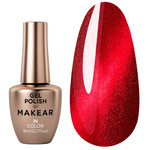Gel polish MAKEAR Cat Eye C20 bright red 8 ml