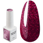 Gel-Nagellack NAILSOFTHEDAY Cat Eye Gel Polish 05 Bordeaux-Kirsche 6 ml