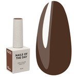 Gel polish NAILSOFTHEDAY 014 Truffle dark caramel 10 ml