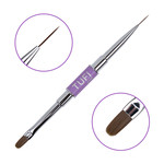 TUFI profi Doppelseitiger Gel-/Liner-Manikürpinsel (0327445)