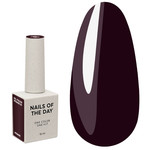 Gel-Nagellack NAILSOFTHEDAY Vitrage 03 Weinrotes Glas, 10 ml