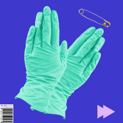 Нітрилові рукавички фото