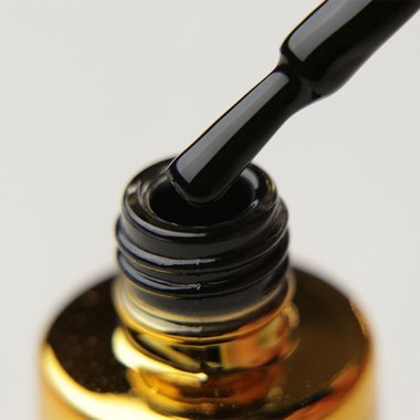 Gel polish FOX Spectrum №002 black 7 ml - Фото №2