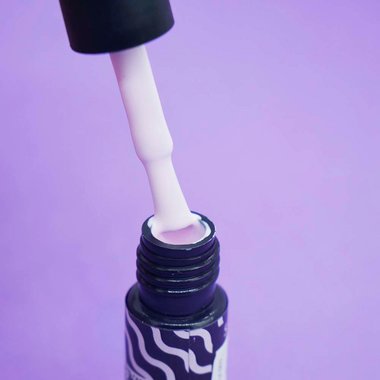 Гель-лак F.O.X SHOT Spectrum Gel Vinyl 003 бело-розовый 5 г - Фото №2