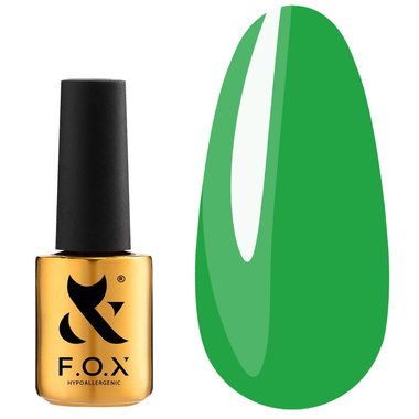 Gellack FOX Spectrum Gold №105 grüne Emaille 7 ml - Фото №1