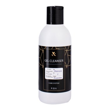 Жидкость для снятия липкого слоя (клинсер) F.O.X Gel Cleanser, 200 мл