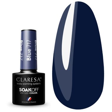 Claresa Hybrid Nagellack BLAU 717, 5g