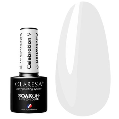 Claresa Gel Polish CELEBRATION 9 cold white, 5g