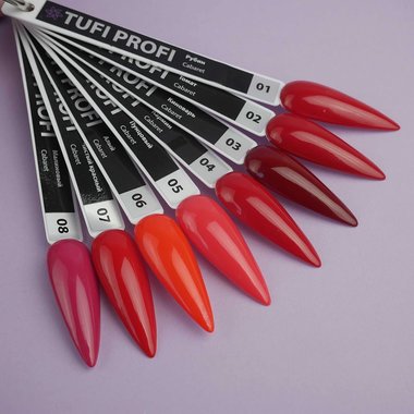 Gellack TUFI profi PREMIUM Cabaret №05 Burgund 8ml (0102560) - Фото №3