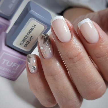 TUFI profi PREMIUM RUBBER FRENCH BASE 001 (0100359) - Фото №6