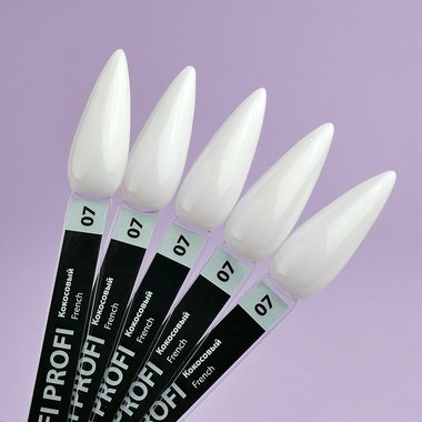 Гель-лак TUFI profi PREMIUM French 07 кокосовый 8мл (0102543) - Фото №3