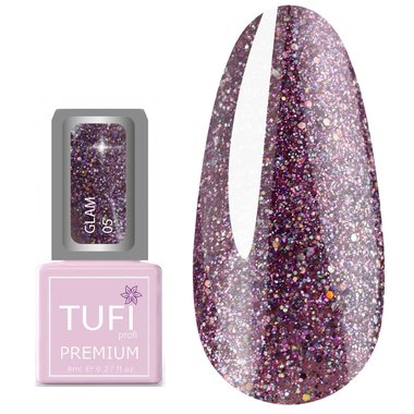 Гель-лак TUFI profi PREMIUM Glam 05 юдифь 8 мл (0121685) - Фото №1