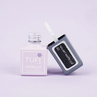 Топ TUFI profi PREMIUM Galaxy Matte Top 02 Атик 8 мл (0133948) - Фото №3