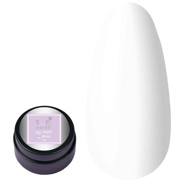 Гель-краска TUFI profi PREMIUM белая 5 гр - Фото №1