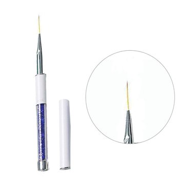 Kodi 2 Nail Art Pinsel Größe 00/4 (Stapel: Nylon, Metallgriff, Acryl)