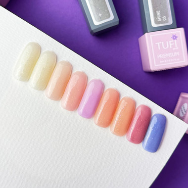 Гель-лак TUFI profi PREMIUM Shine 03 Дженнифер 8 мл (0123418) - Фото №3