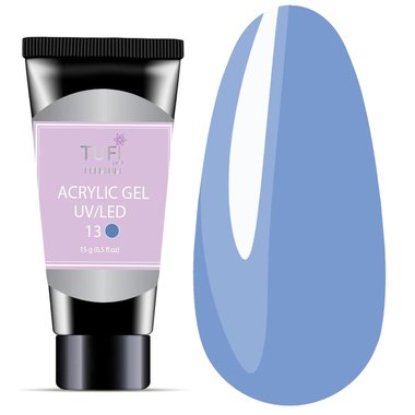TUFI profi PREMIUM Acrylgel 13 Kornblume Kornblume 15 g (0121667) - Фото №1