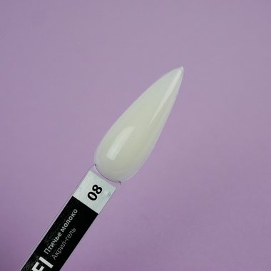 Acrylic gel TUFI profi  PREMIUM  08 Bird milk 15 g (0121662) - Фото №2